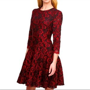 Tommy Hilfiger Lace black and red dress 💃